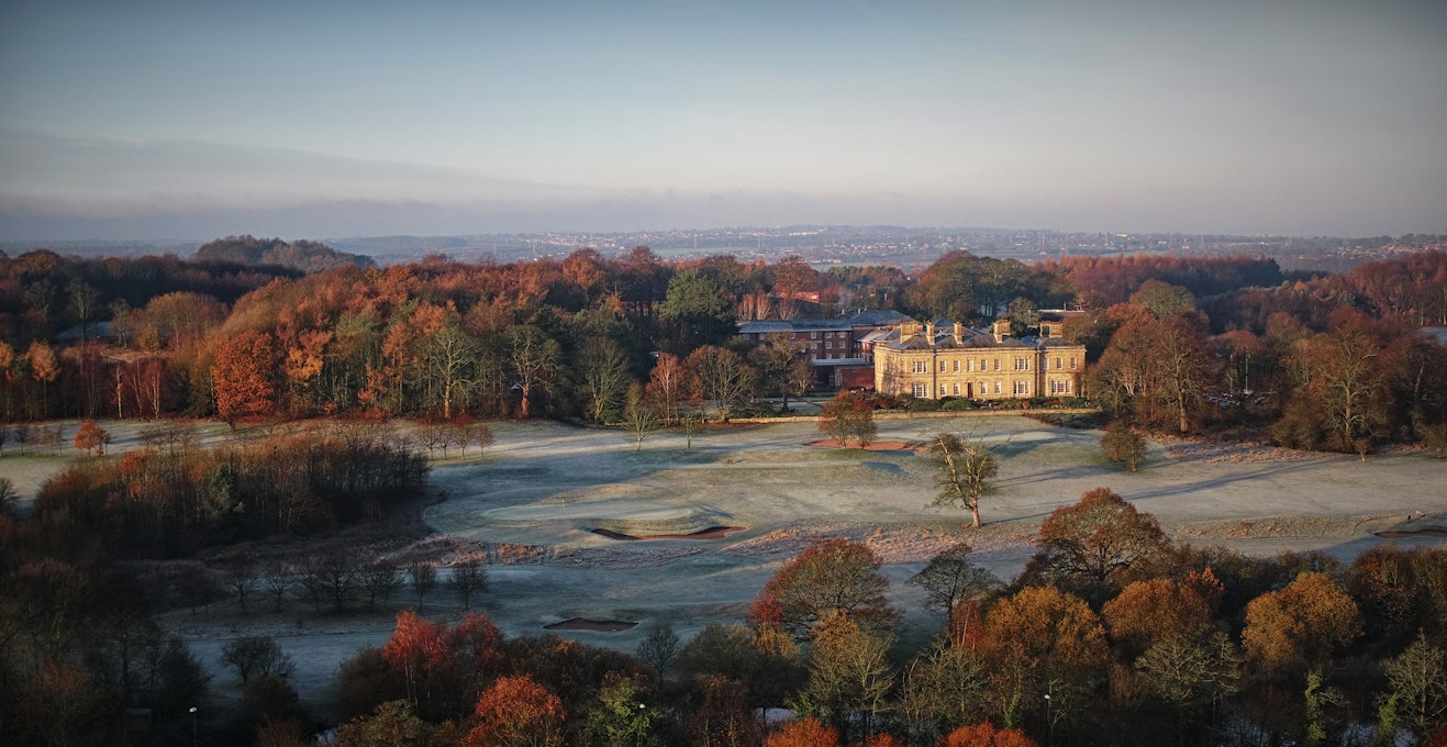 Oulton Hall Hotel, Spa and Golf Resort Grounds Winter