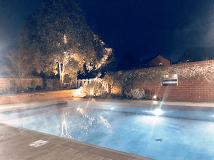 Hotel Du Vin Pool at Night