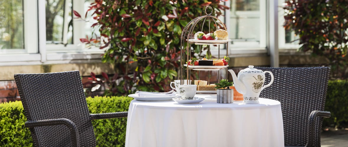 The Park Royal Hotel and Spa Afternoon Tea Outdoors