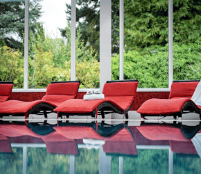 The Parsonage Hotel and Spa Pool Loungers