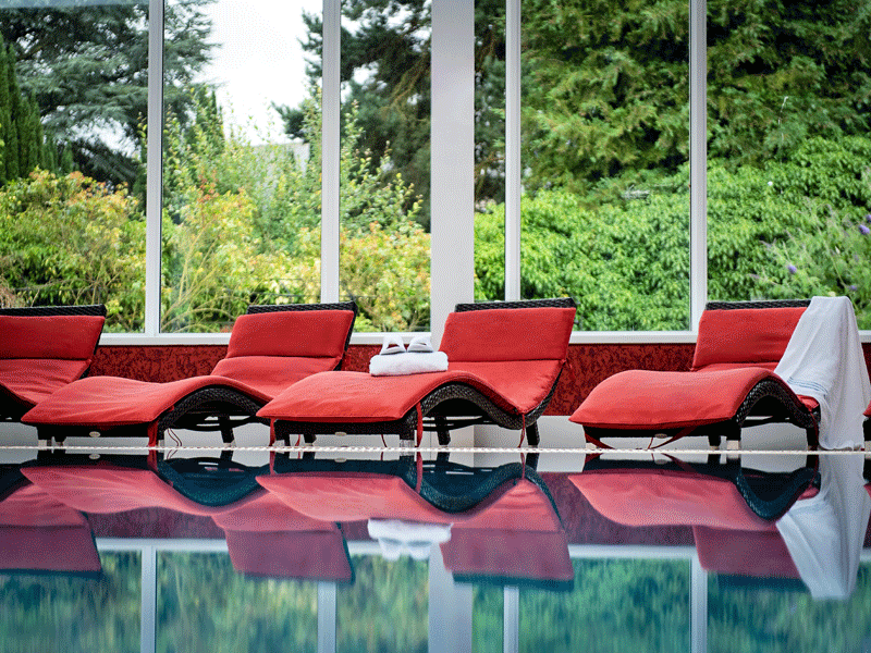The Parsonage Hotel and Spa Pool Loungers