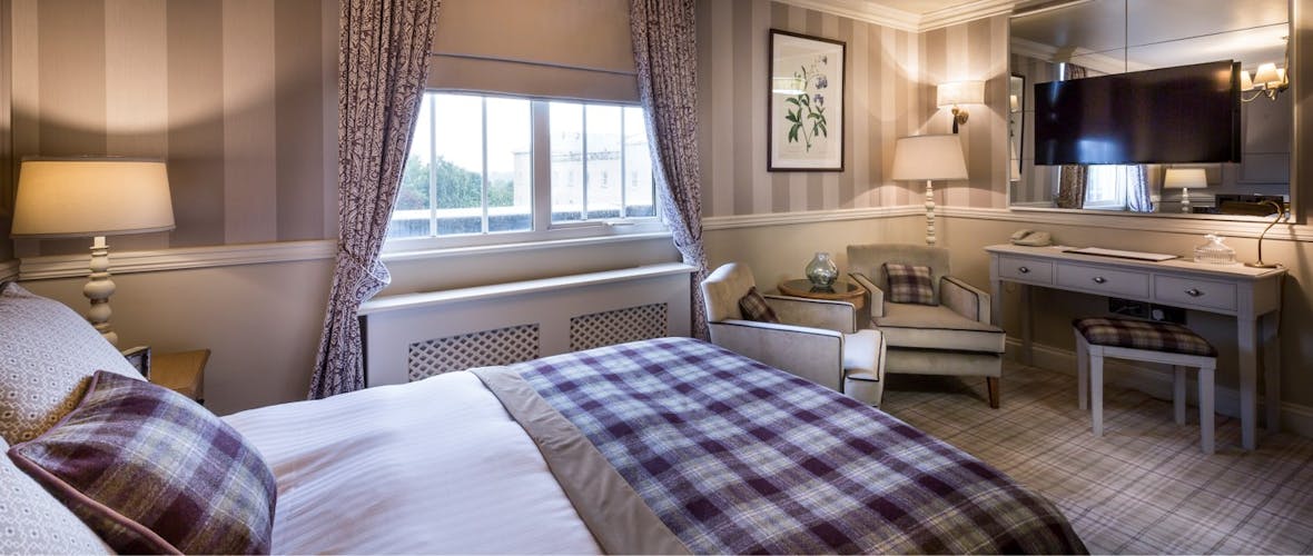 Down Hall Country House Hotel Bedroom