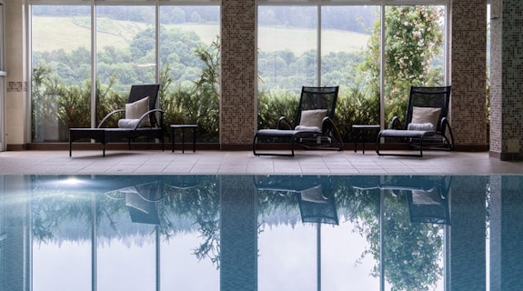 Macdonald Cardrona Hotel Golf and Spa Pool and Loungers 
