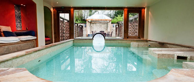 Bannatyne Charlton House Spa Hotel Indoor Pool Leading Outdoors