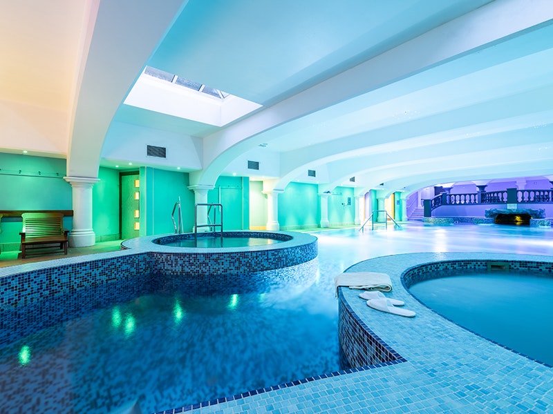 Hoar Cross Hall Spa Hotel Pool and Jacuzzi