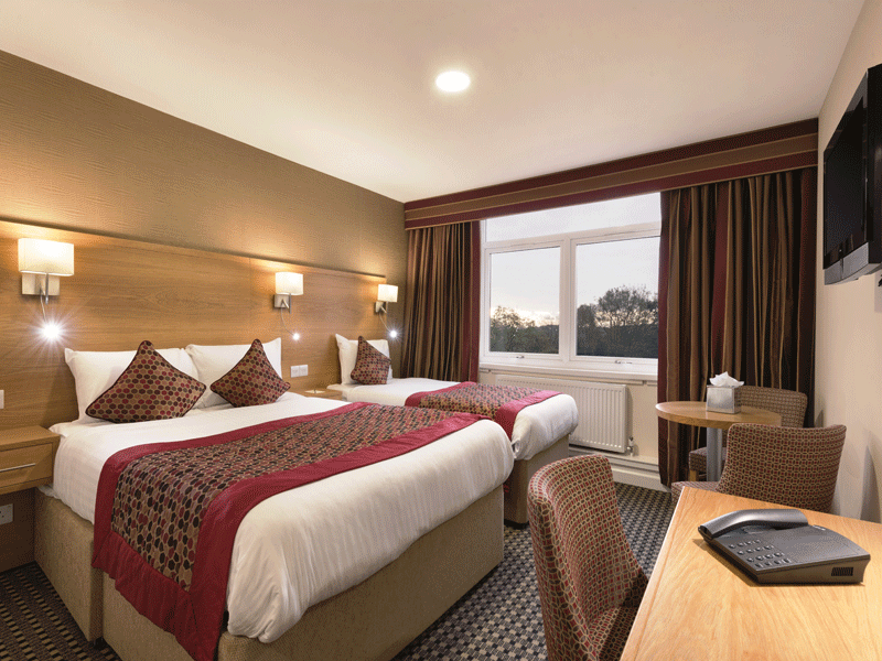 Park Hall Hotel and Spa Wolverhampton Family Bedroom