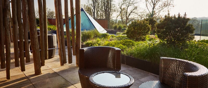 Ockenden Manor Hotel and Spa Outdoor Relaxation Area