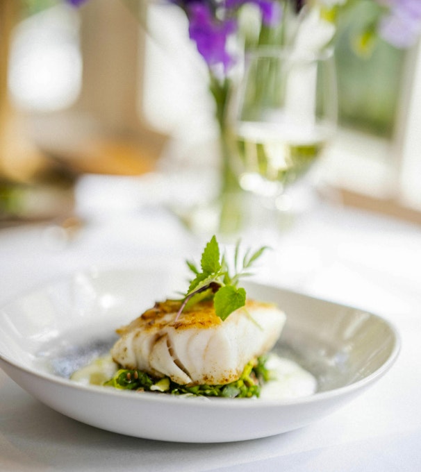 Rowton Hall Country House Hotel and Spa Fillet of Cod Main