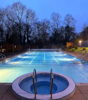 Saks Hair & Beauty Bolton Outdoor Pool and Hot Tub