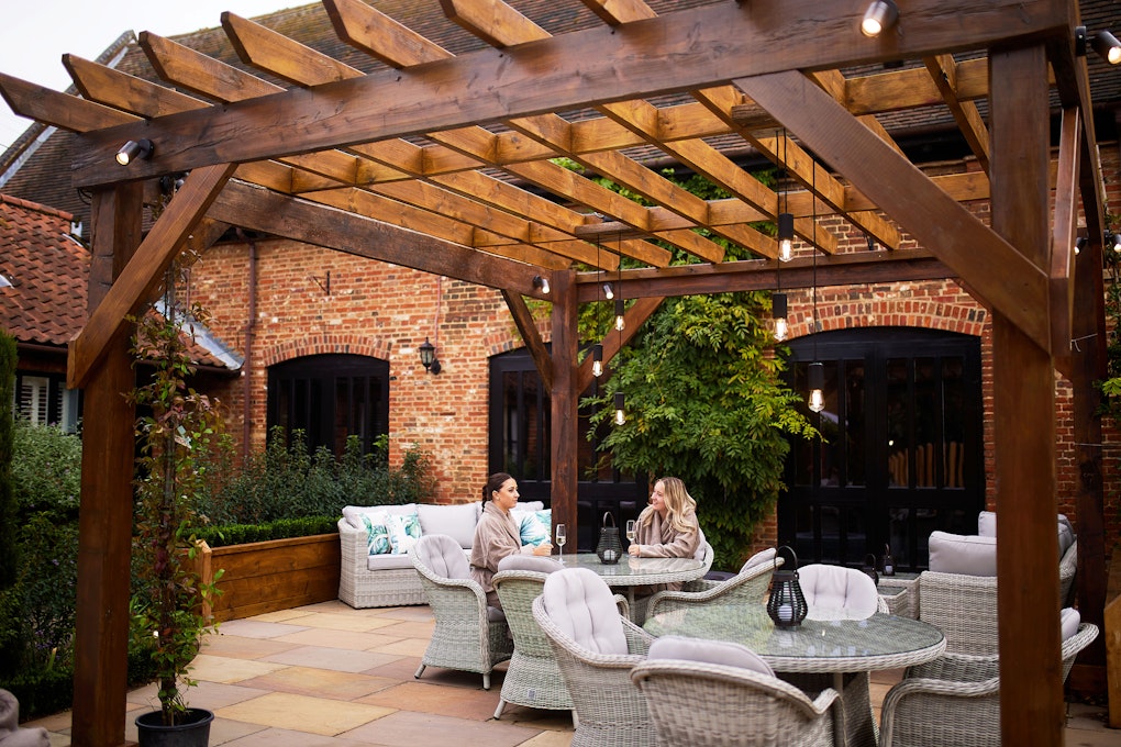 Seckford Hall Hotel and Spa Outdoor Seating Area