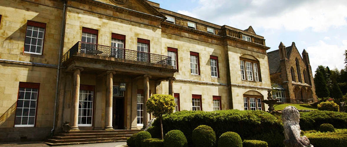 The Shrigley Hall Hotel Front Exterior