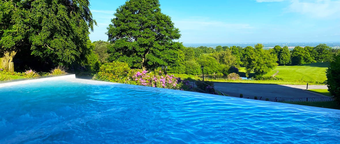 The Shrigley Hall Hotel Outdoor Infinity Pool