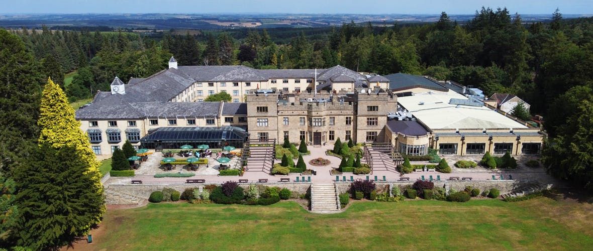 Slaley Hall Hotel, Spa and Golf Resort Drone Exterior