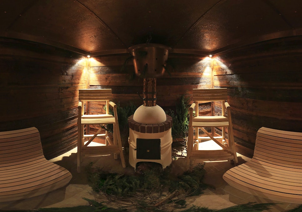 The Three Horseshoes Country Inn and Spa Farmers Sauna