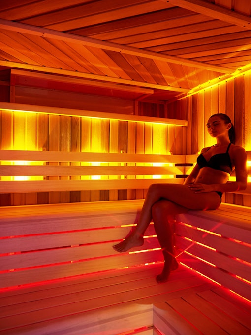 The Spa @ Suites Hotel Sauna 