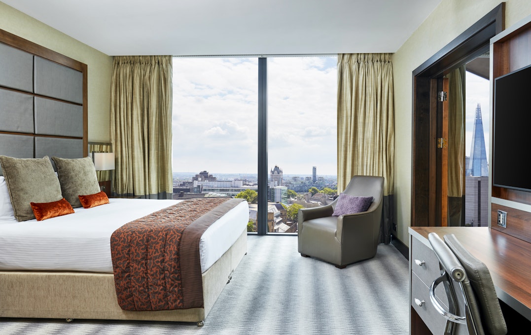 Rena Spa at Leonardo Royal London Tower Bridge Suite Bedroom