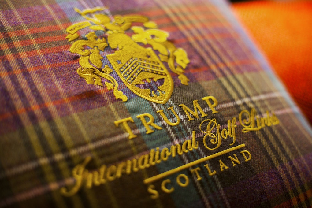 Heritage Retreat at Trump International Scotland Logo Tartan