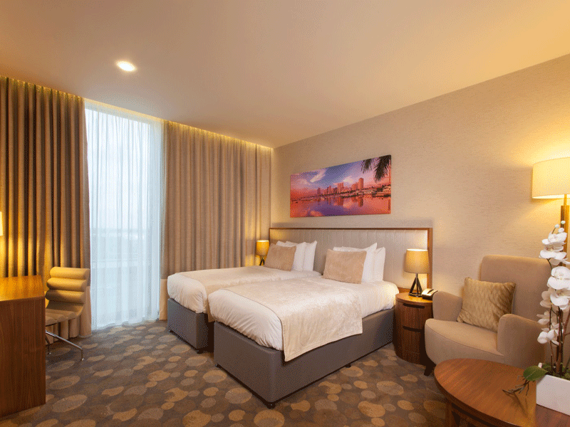Genting Hotel Resorts World Twin Room