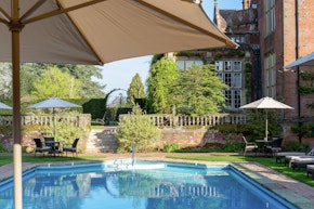 Tylney Hall Hotel Pool with Lounges