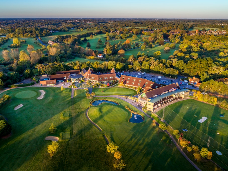 Ufford Park Resort Drone Exterior Image