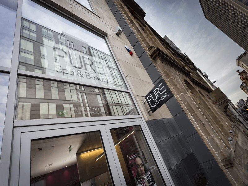 PURE Spa West Nile Street Exterior