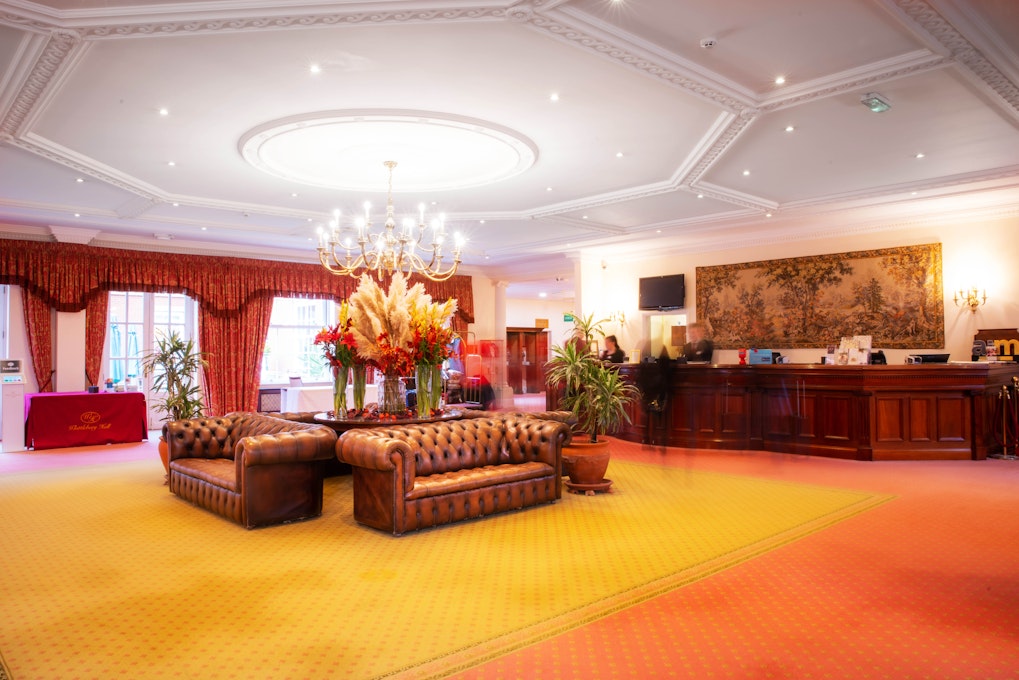 Whittlebury Hall Hotel Spa Reception Area