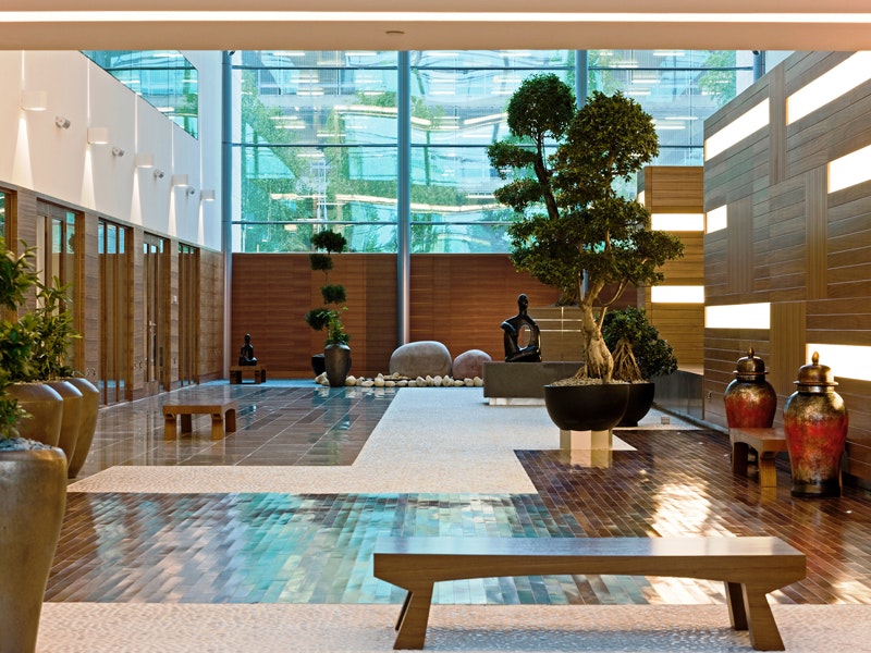 	Hotel Sofitel Heathrow Interior Zen Garden